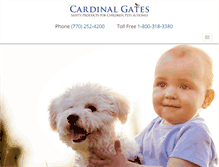 Tablet Screenshot of cardinalgates.com